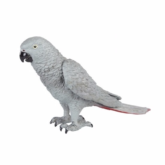 Afrikaanse grijze roodstaart papegaai 15cm