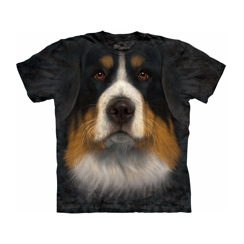Afbeelding All-over print t-shirt met Berner Sennen hond door Animals Giftshop