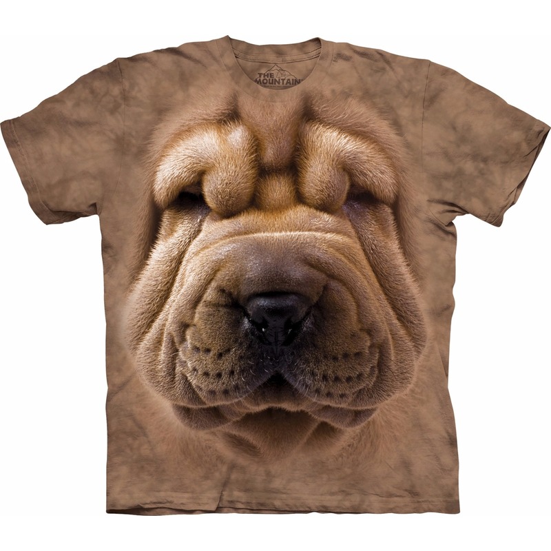 Afbeelding All-over print t-shirt met Sharpei door Animals Giftshop