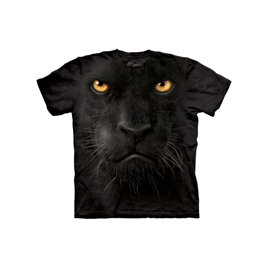 Afbeelding All-over print t-shirt zwarte panter door Animals Giftshop