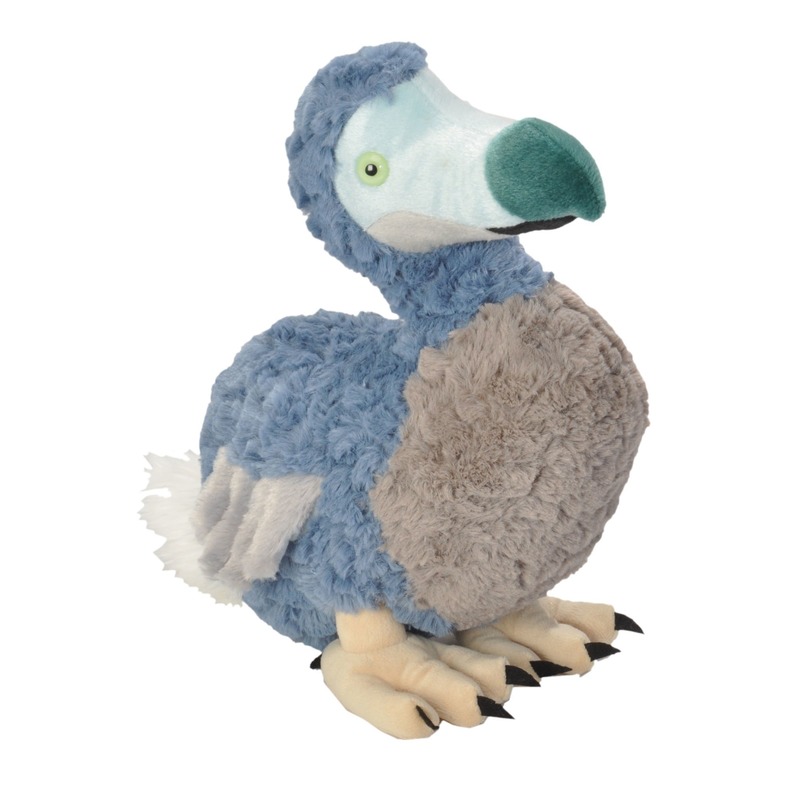 Blauwe dodo knuffels 35 cm knuffeldieren