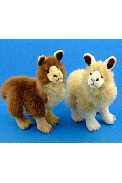 Afbeelding Bruine lama knuffel 35 cm door Animals Giftshop