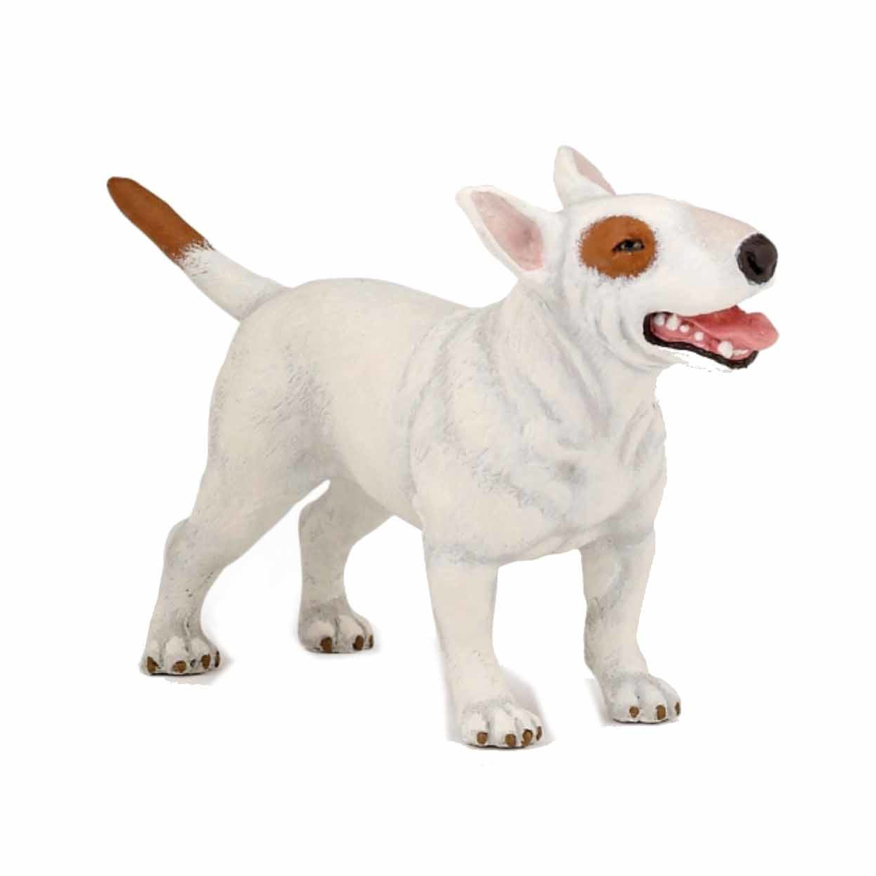 Afbeelding Bull Terrier hond plastic door Animals Giftshop