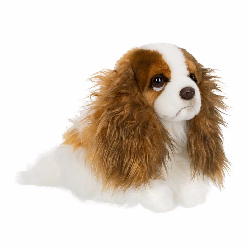 Cavalier King Charles Spaniel knuffel hondje 26 cm