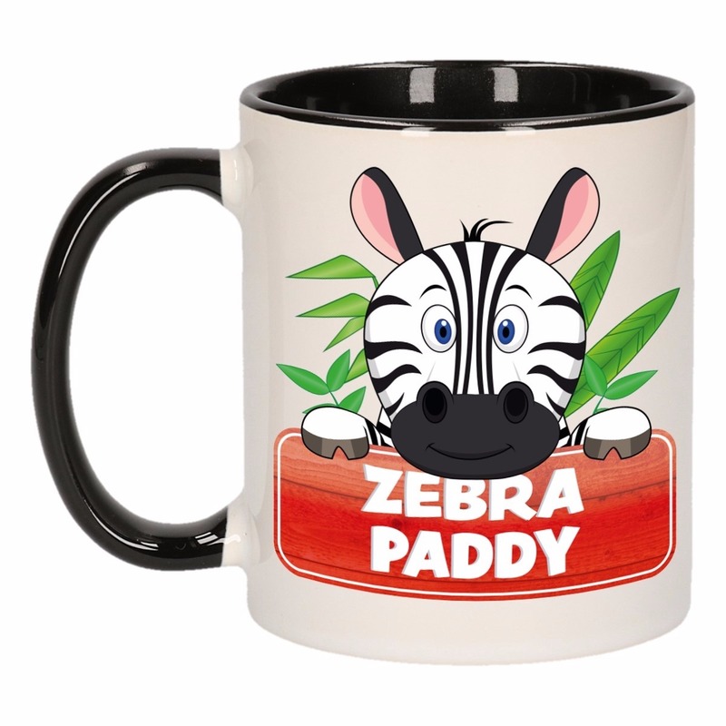Afbeelding Dieren mok /zebra beker Zebra Paddy 300 ml door Animals Giftshop