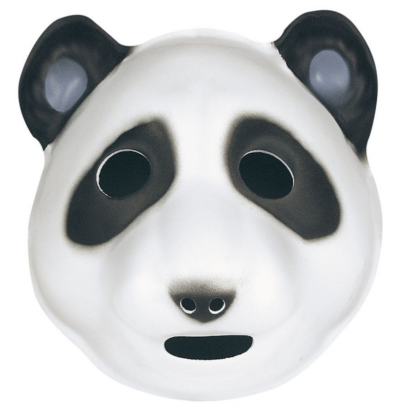 Dierenmasker panda voor kinderen
