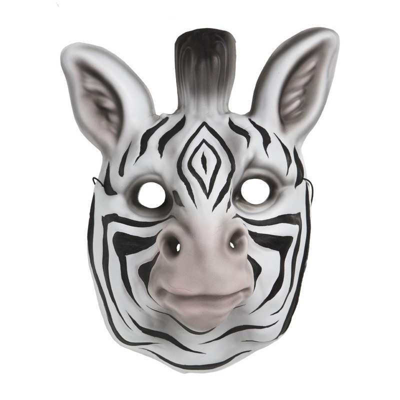 Afbeelding Dierenmasker zebra voor kinderen door Animals Giftshop