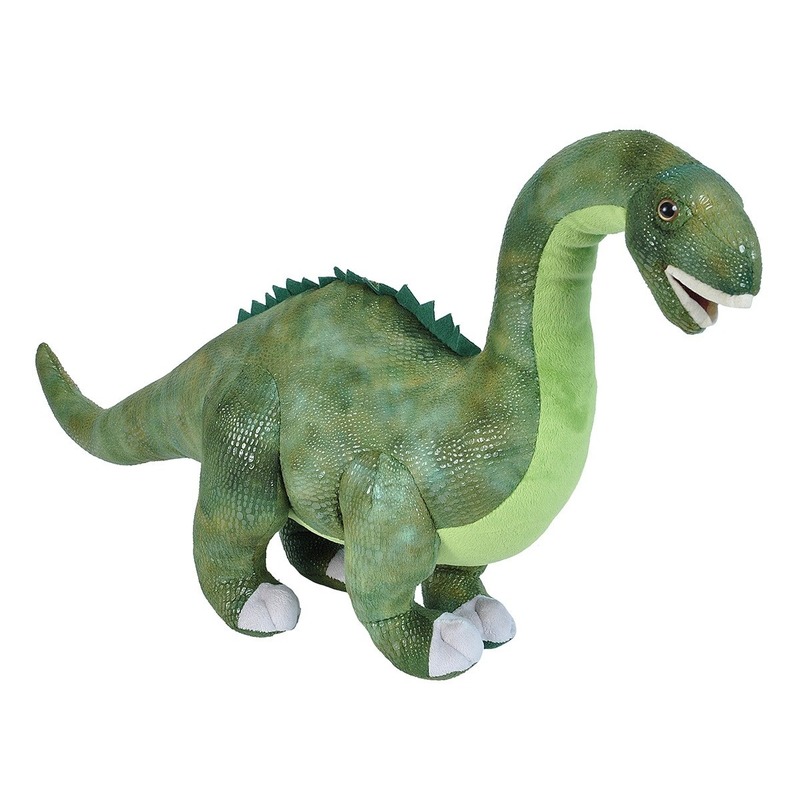 Afbeelding Dino Diplodocus langnek knuffeldier 63 cm pluche door Animals Giftshop