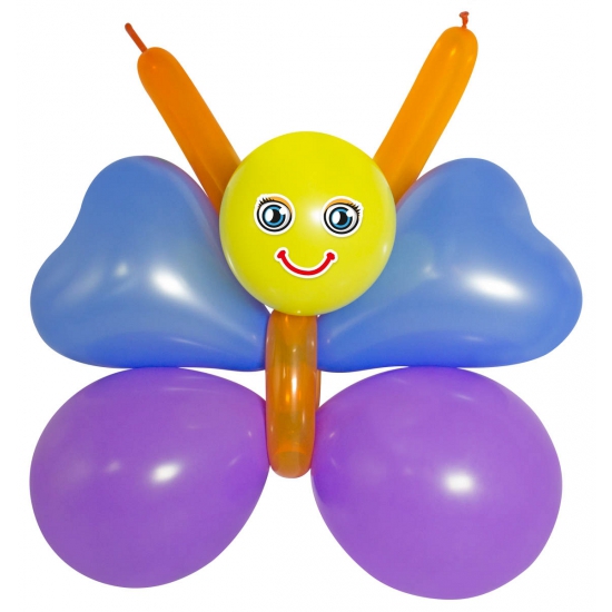 Afbeelding Doe het zelf ballon figuur vlinder door Animals Giftshop