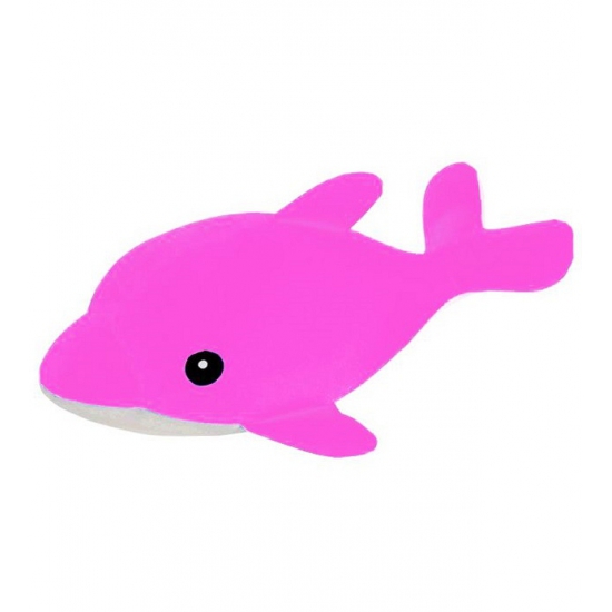 Dolfijn knuffel roze 42 cm