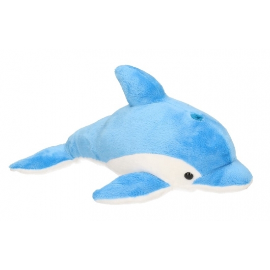 Afbeelding Dolfijnen knuffel blauw 33 cm door Animals Giftshop