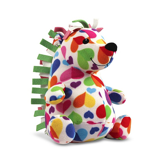 Afbeelding Gekleurde egel knuffels 27 cm door Animals Giftshop