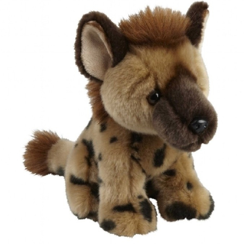 Afbeelding Gevlekte hyena knuffel 18 cm knuffeldieren door Animals Giftshop