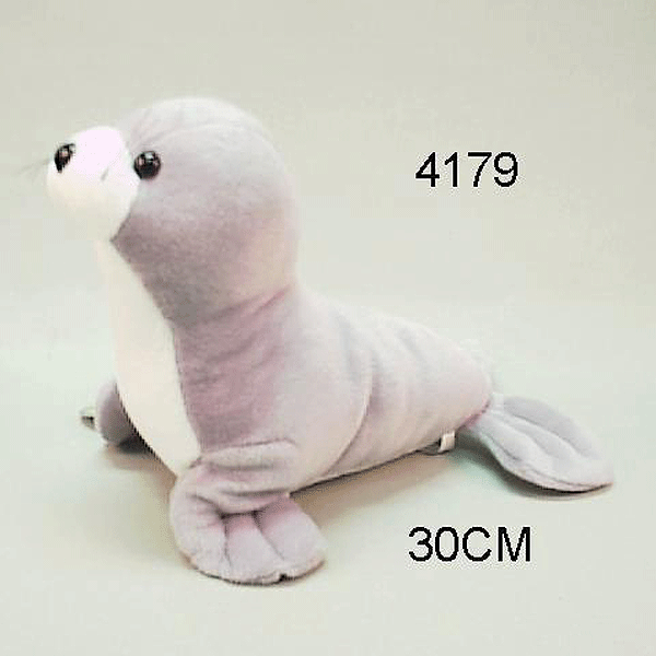 Grijs zeehondje 30 cm