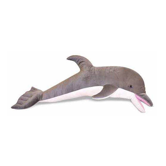 Afbeelding Grote dolfijn knuffel 104 cm door Animals Giftshop