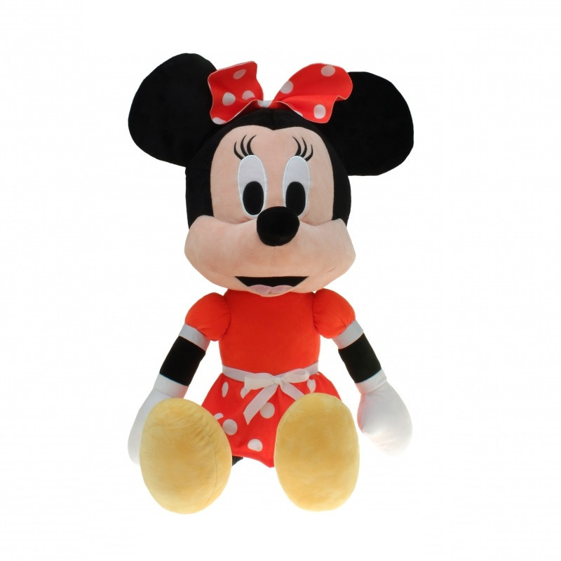 Grote pluche Minnie Mouse knuffel 80 cm