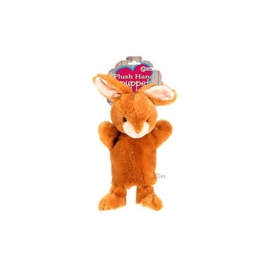 Afbeelding Handpop konijntje 21 cm door Animals Giftshop