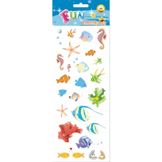 Afbeelding Kinder tropische vissen stickers door Animals Giftshop