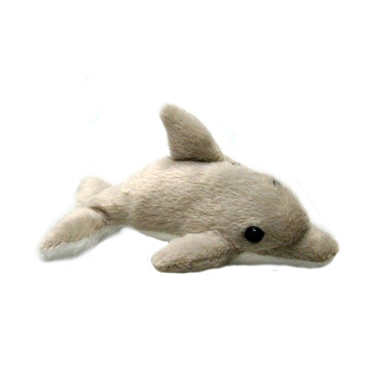 Afbeelding Klein dolfijnen knuffeltje 10 cm door Animals Giftshop