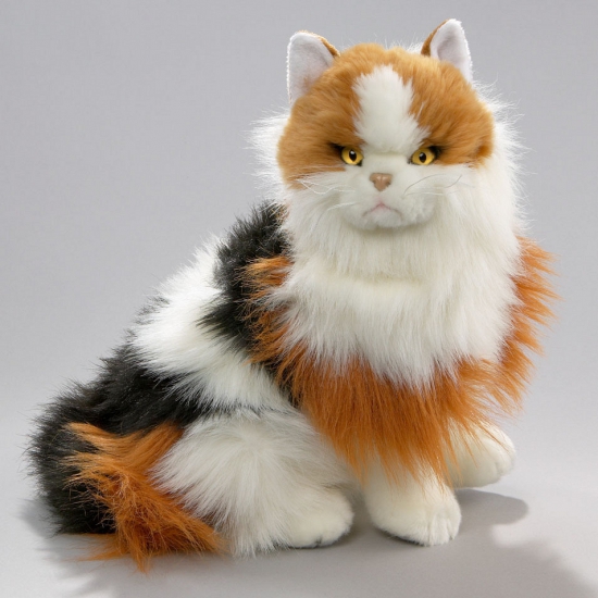 Afbeelding Knuffel kat rood bont 35 cm door Animals Giftshop