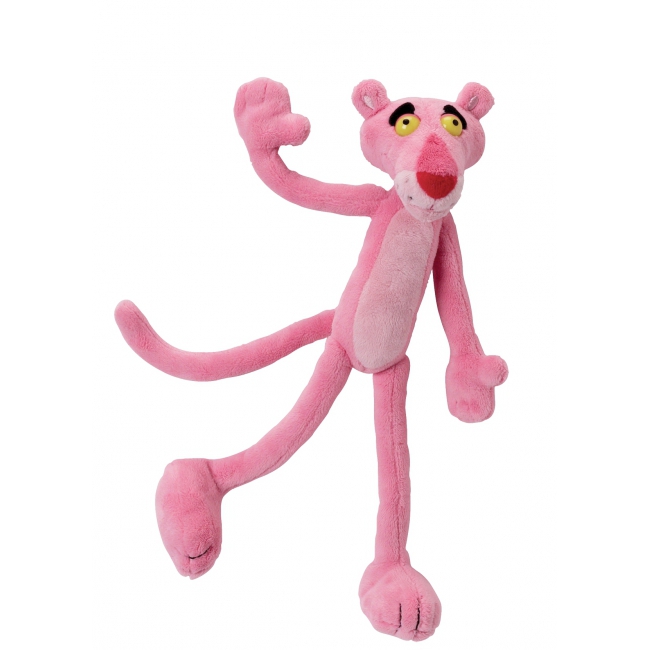 Knuffel Pink Panther bean bag 22 cm