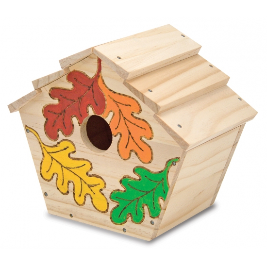 Afbeelding Knutsel vogelhuisjes voor kinderen door Animals Giftshop