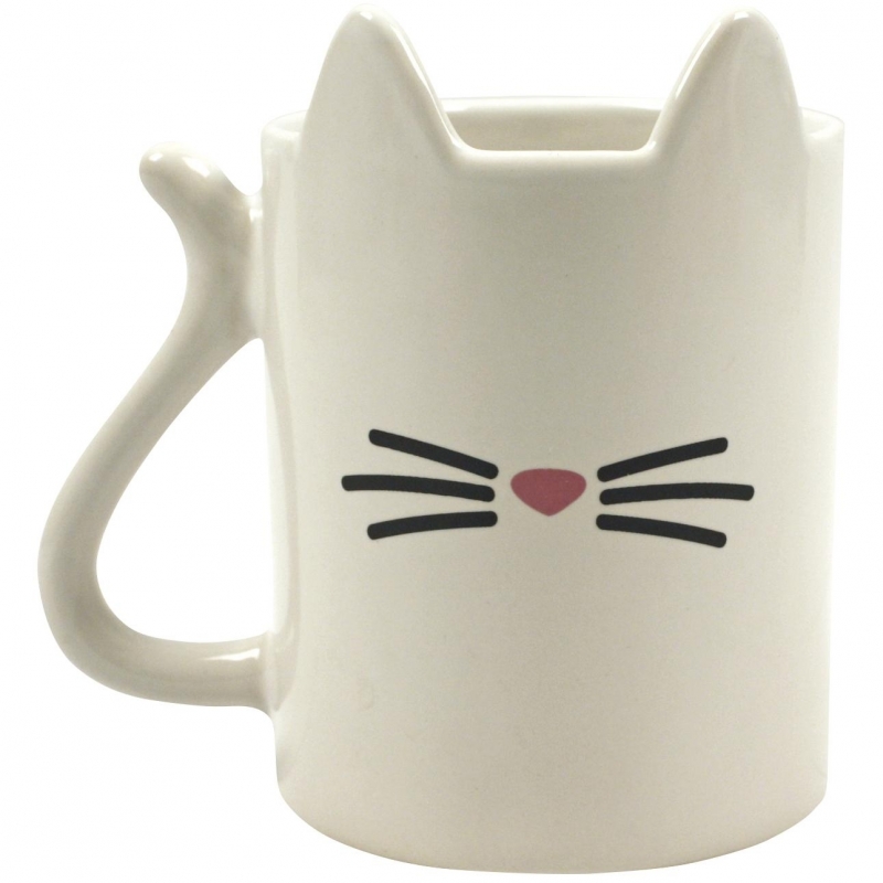 Afbeelding Koffiemok met kattenontwerp 350 ml door Animals Giftshop