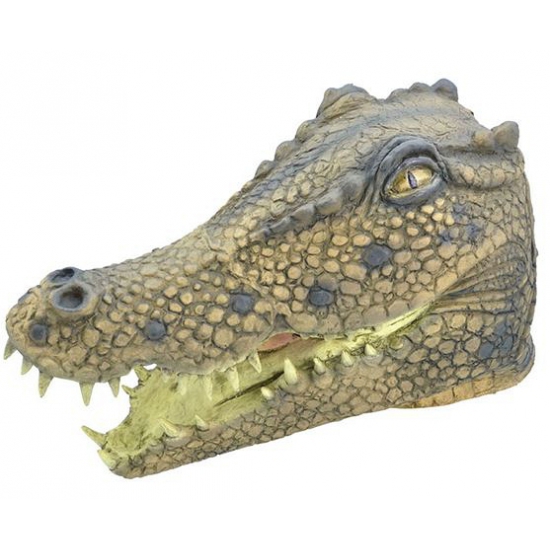 Afbeelding Krokodil masker van rubber door Animals Giftshop