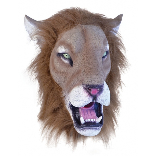 Afbeelding Leeuw masker voor volwassenen door Animals Giftshop