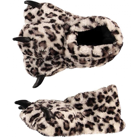 Afbeelding Luipaard poot pantoffels voor dames door Animals Giftshop