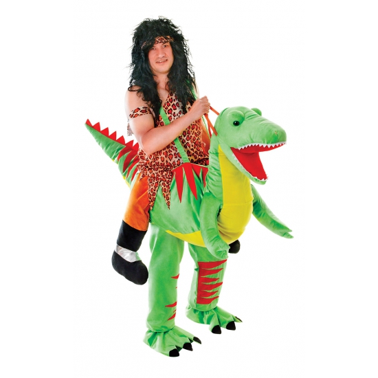 Afbeelding Luxe instap dinosaurus kostuum door Animals Giftshop