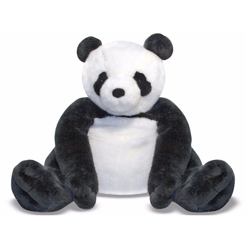 Afbeelding Mega panda knuffel 76 cm door Animals Giftshop