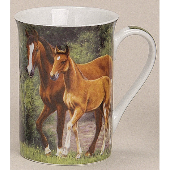 Melkbeker met paarden model 3