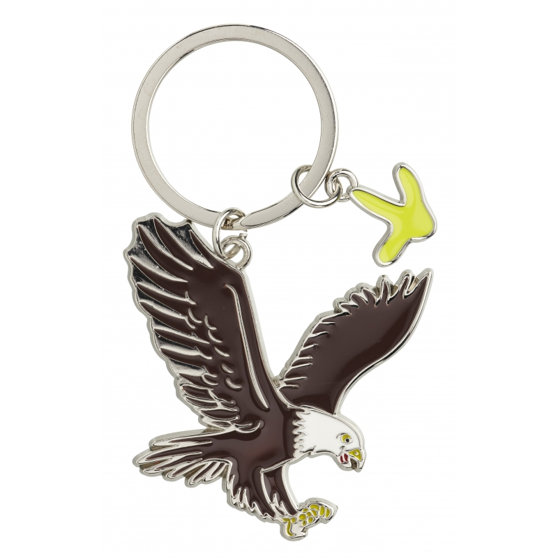 Afbeelding Metalen sleutelhanger adelaar 5 cm door Animals Giftshop