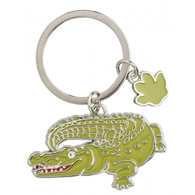 Afbeelding Metalen sleutelhanger krokodil 5 cm door Animals Giftshop