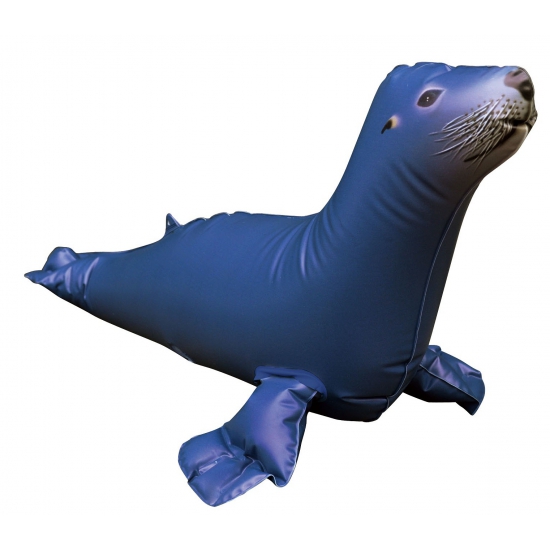 Afbeelding Opblaas zeeleeuw blauw 51 cm door Animals Giftshop