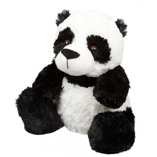Opwarmbare knuffel panda