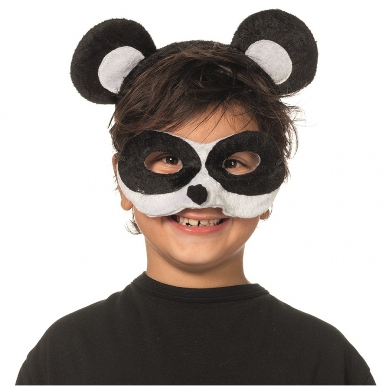 Afbeelding Panda oogmasker met diadeem voor kids door Animals Giftshop