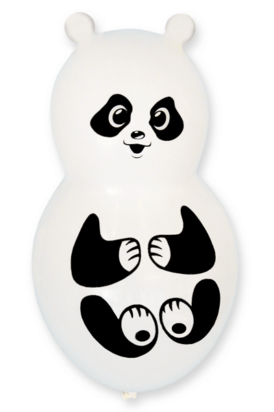 Afbeelding Pandabeer ballonnen 40 cm door Animals Giftshop