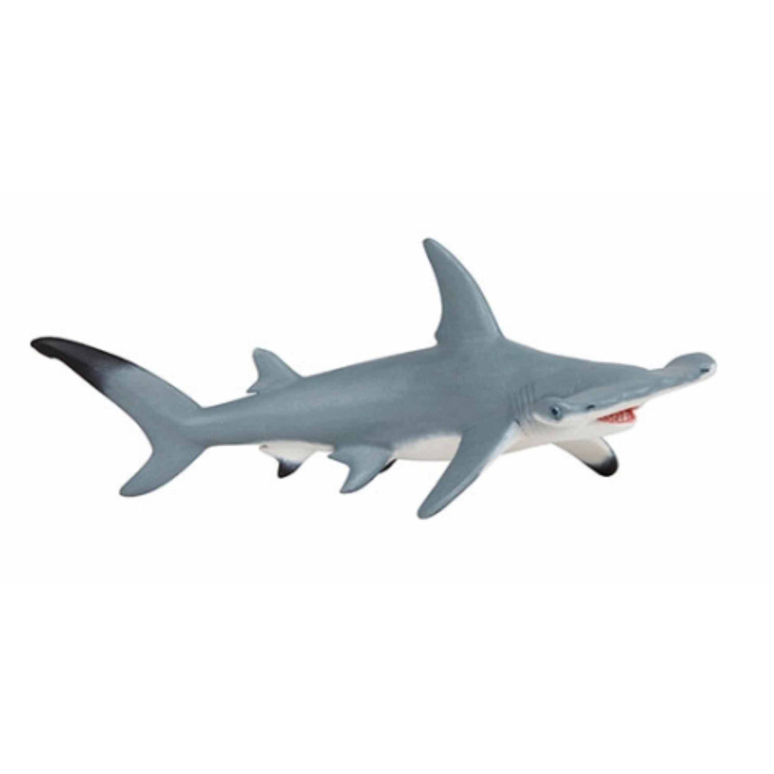 Afbeelding Plastic hamer haai speeldiertje 17 cm door Animals Giftshop