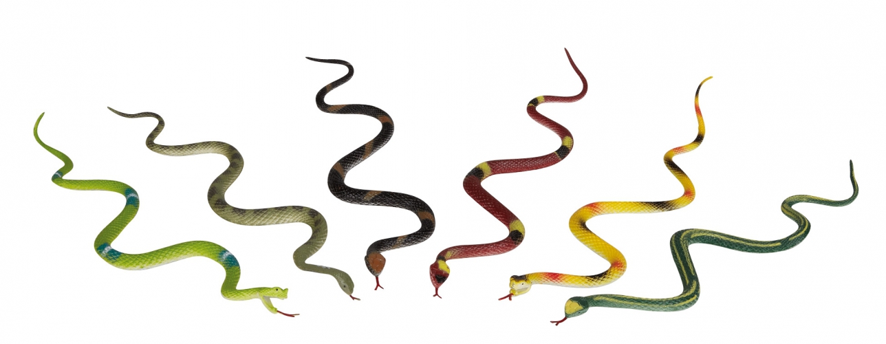 Afbeelding Plastic slangen van 35 cm door Animals Giftshop