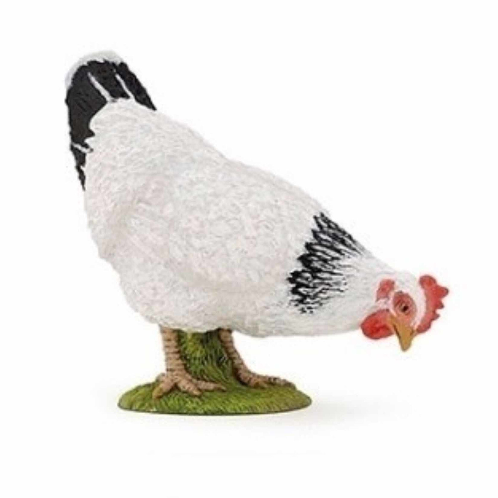 Afbeelding Plastic speelfiguur pikkende kip 6,5 cm door Animals Giftshop