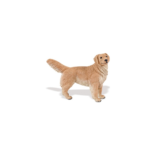 Afbeelding Plastic speelgoed Golden Retriever 11 cm door Animals Giftshop