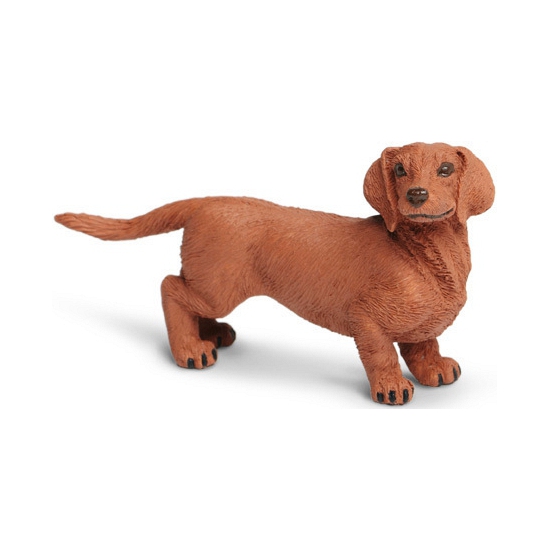Afbeelding Plastic speelgoed teckel door Animals Giftshop