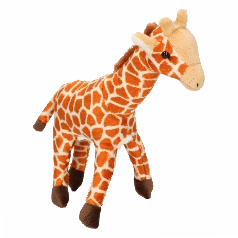 Afbeelding Pluche giraffes 24 cm door Animals Giftshop