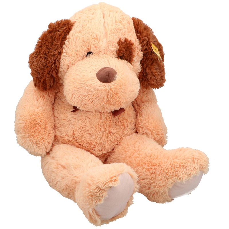 Pluche hond knuffel 100 cm extra groot