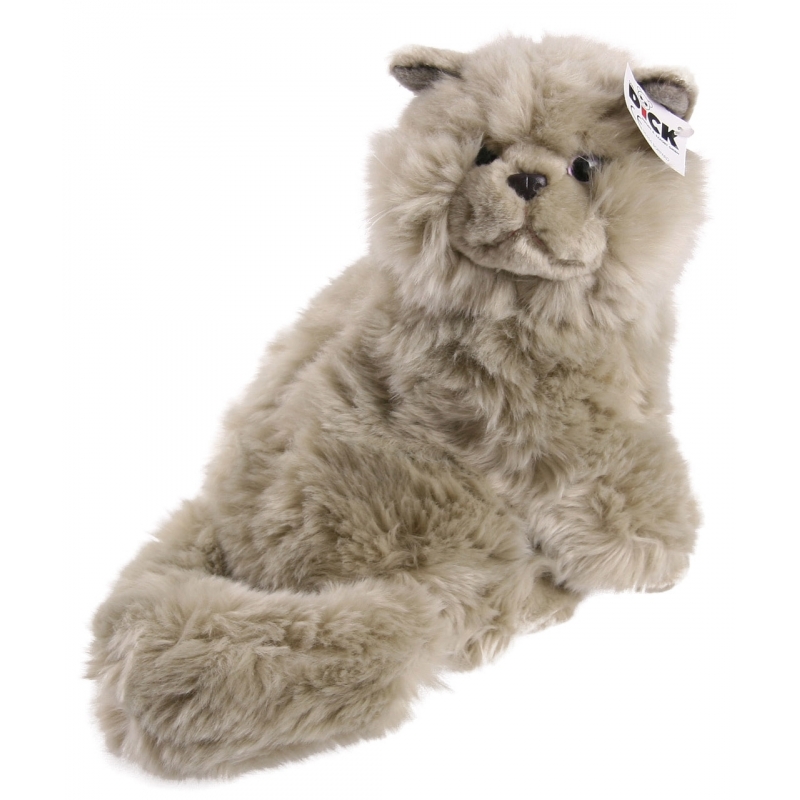 Afbeelding Pluche knuffel kat grijs 30 cm door Animals Giftshop
