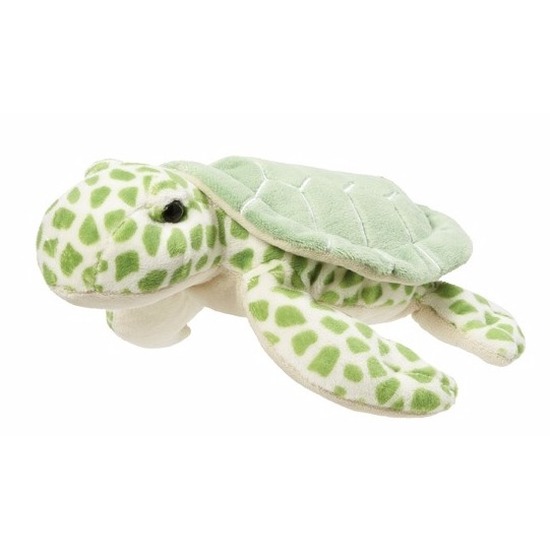 Afbeelding Pluche knuffeldier schildpad 22 cm door Animals Giftshop