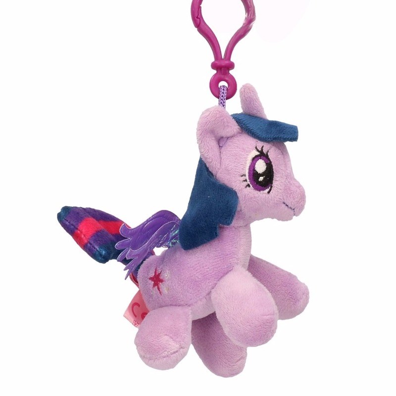 Pluche My Little Pony knuffeldier Twilight Sparkle 8 cm