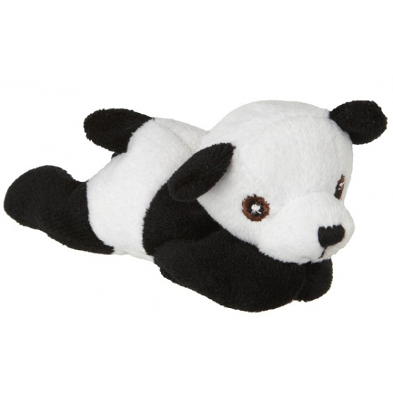Afbeelding Pluche panda knuffeltje 13 cm door Animals Giftshop